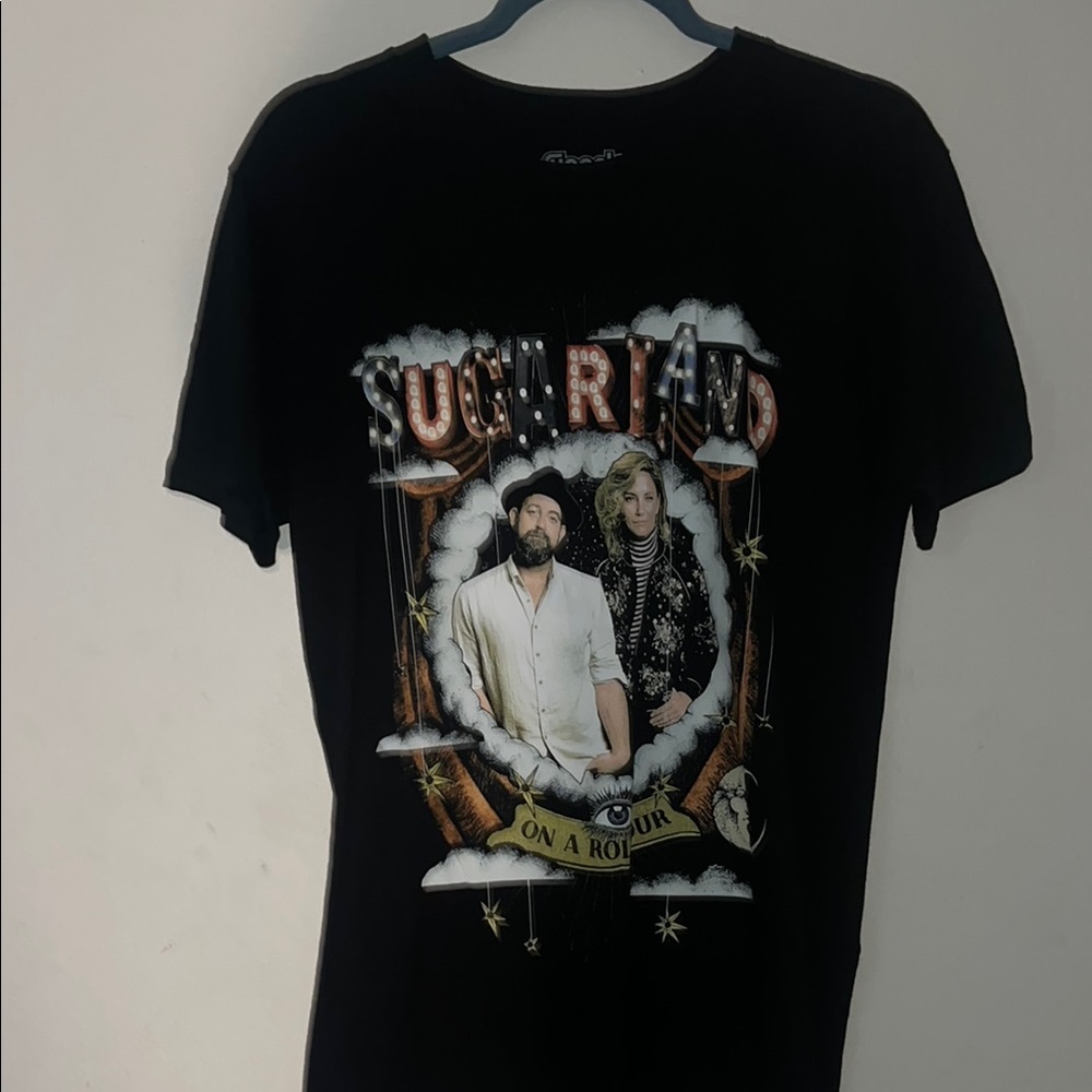 Nwot Sugarland Black Graphic T-Shirt
